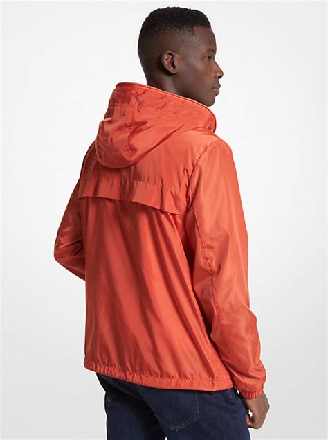 michael kors performance windbreaker|Logo Tape Woven Windbreaker Jacket .